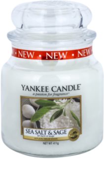 Yankee Candle Sea Salt & Sage Duftkerze 411 g Classic medium