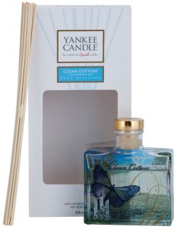 Yankee Candle Clean Cotton aroma diffúzor töltelékkel 88 ml Signature