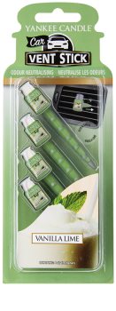 Yankee Candle Vanilla Lime illat autóba 4 db