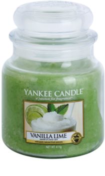 Yankee Candle Vanilla Lime vela perfumada Classic mediana