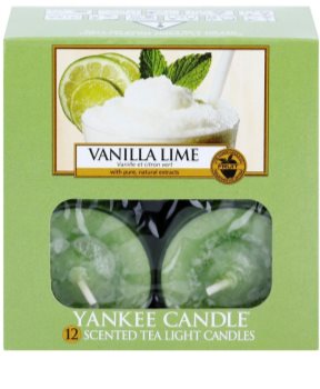Yankee Candle Vanilla Lime lumânare 12 x 9,8 g