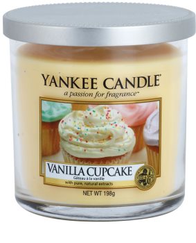 Yankee Candle Vanilla Cupcake vonná svíčka 198 g Décor malá