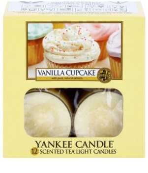 Yankee Candle Vanilla Cupcake Чаена свещ 12 x 9,8 гр.