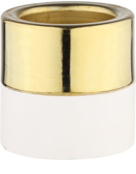 Yankee Candle White Wood & Metal porte-bougie chauffe-plat en bois