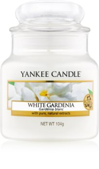 Yankee Candle White Gardenia vonná svíčka 104 g Classic malá