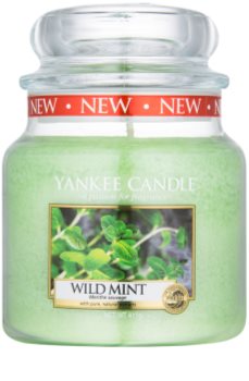 Yankee Candle Wild Mint Duftkerze 411 g Classic medium