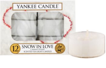 Yankee Candle Snow in Love teamécses 12 x 9,8 g