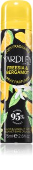 yardley freesia & bergamot