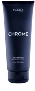 Yardley Chrome żel pod prysznic dla mężczyzn 200 ml