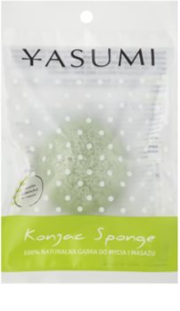 Yasumi Konjak Aloe Vera esponjita suave de limpieza para pieles secas y sensibles