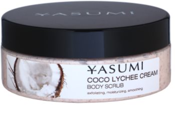 Yasumi Body Care Coco Lychee Cream zjemňujúci telový peeling
