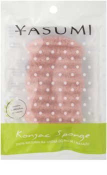Yasumi Konjak Lycopene esponjita suave de limpieza para pieles secas y sensibles
