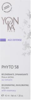 Yon-Ka Age Defense Phyto 58 regenerierende Nachtcreme mit belebender Wirkung für trockene Haut