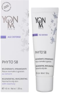 Yon-Ka Age Defense Phyto 58 creme de noite regenerador com ação renovadora para pele normal a oleosa