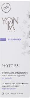 Yon-Ka Age Defense Phyto 58 creme de noite regenerador com ação renovadora para pele normal a oleosa