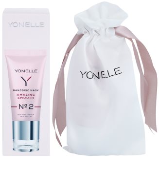 Yonelle Nanodisc Mask Amazing Smooth N° 2 máscara intensiva de noite para a regeneração rápida da pele seca e desidratada 40+