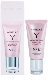 Yonelle Nanodisc Mask Amazing Smooth N° 2 máscara intensiva de noite para a regeneração rápida da pele seca e desidratada 40+