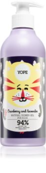 Yope Cranberry & Lavender Intensive Moisturizing Shower Gel for Kids