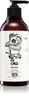 Yope Tea & Mint Natural Liquid Hand Soap with Smoothing Effect