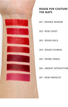 Yves Saint Laurent Rouge Pur Couture The Mats matirajoča šminka