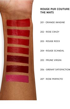 Yves Saint Laurent Rouge Pur Couture The Mats szminka matująca