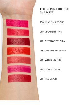 Yves Saint Laurent Rouge Pur Couture The Mats матуюча помада