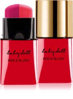 Yves Saint Laurent Baby Doll Kiss & Blush Duo Stick bálsamo con color para labios y rostro