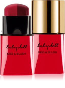 Yves Saint Laurent Baby Doll Kiss & Blush Duo Stick balsam tonic pentru buze si obraji