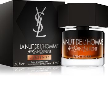 Yves Saint Laurent La Nuit de L’Homme L’Intense eau de parfum pentru barbati 60 ml