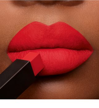 Yves Saint Laurent Rouge Pur Couture The Slim vékony mattító rúzs bőr hatással