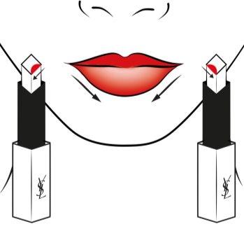 Yves Saint Laurent Rouge Pur Couture The Slim rouge à lèvres fin matifiant avec effet cuir