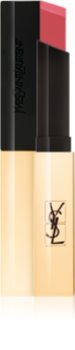 Yves Saint Laurent Rouge Pur Couture The Slim barra de labios de acabado cuero mate