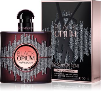 Yves Saint Laurent Black Opium Eau de Parfum for Women 50 ml Limited Edition Sound Illusion