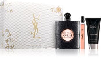 yves saint laurent black opium woda perfumowana 90 ml   zestaw 