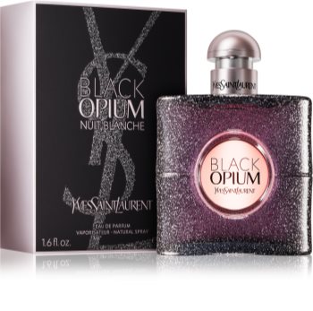Yves Saint Laurent Black Opium Nuit Blanche Eau de Parfum para mulheres 50 ml