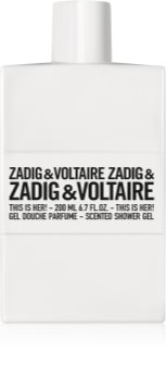 Zadig & Voltaire This is Her! gel de dus pentru femei 200 ml