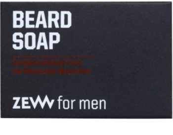 Zew For Men jabón natural en barra para barba