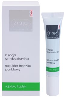 Ziaja Med Antibacterial Care lokale Pflege gegen Akne für Gesicht, Dekolleté und den Rücken
