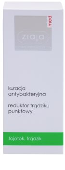 Ziaja Med Antibacterial Care lokální péče proti akné na obličej, dekolt a záda