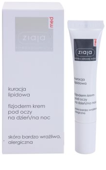 Ziaja Med Lipid Care physiologische Hautcreme für den Augenbereich für besonders empfindliche und allergiegeplagte Haut
