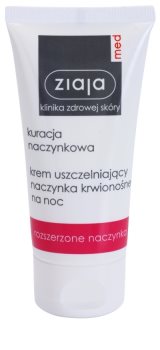 Ziaja Med Capillary Care posilující noční krém zabraňujíci praskání a tvorbě nových rozšířených žilek