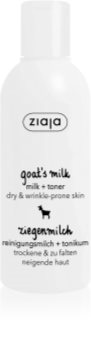 Ziaja Goat's Milk čistiace mlieko a pleťový toner 2 v 1