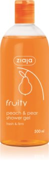 Ziaja Fruity Peach & Pear osvežujoč gel za prhanje