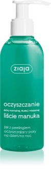 Ziaja Manuka Tree Purifying gel detergente esfoliante per chiudere i pori