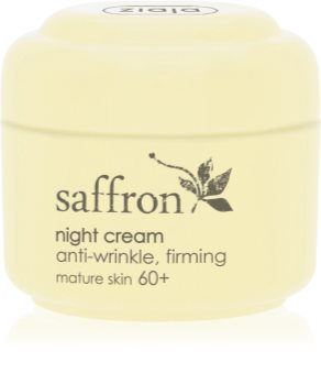 Ziaja Saffron crème de nuit raffermissante anti-rides 60+