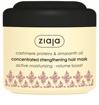 Ziaja Cashmere Fortifying Mask For Dry, Stressed Hair