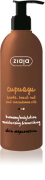 Ziaja Cupuacu lait corporel auto-bronzant