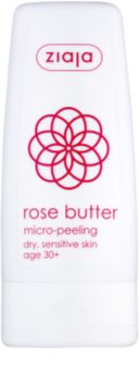 Ziaja Rose Butter testpeeling mikrogranulátumokkal 30+