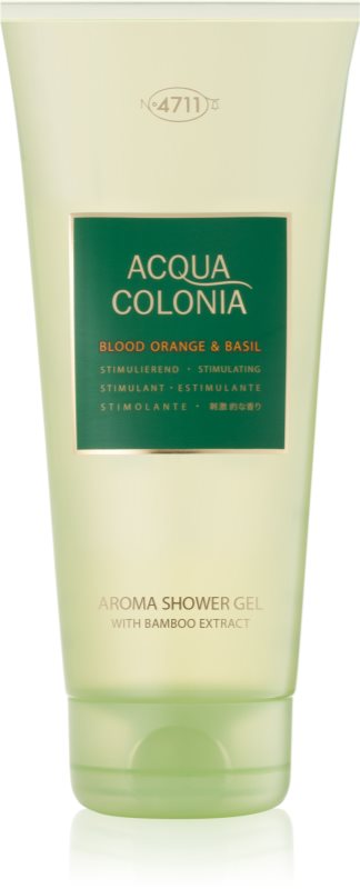 4711 Acqua Colonia Blood Orange & Basil sprchový gél unisex 200 ml