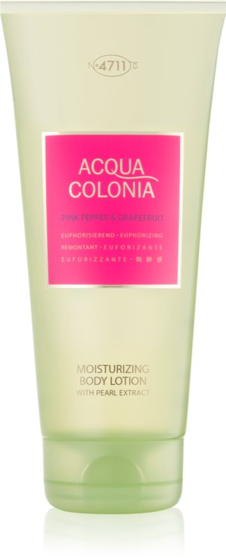 4711 Acqua Colonia Pink Pepper & Grapefruit mlijeko za tijelo uniseks 200 ml